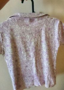 Pinterest Inspired Lavender Floral Top 🎀💗