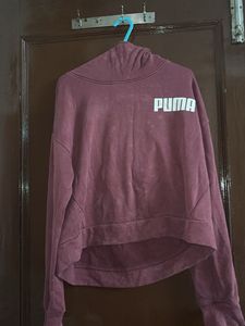Puma Cropped Hoodie
