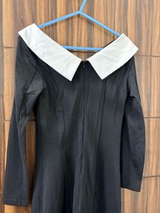 DROP SHOULDER DRESS