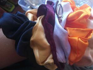 Vintage Style Peacock Earrings,Bangles, Scrunchies