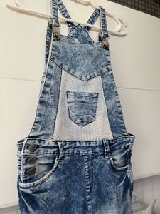 Blue Dungaree:28 Waist