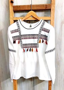 Boho Embroidered Top size-38-40