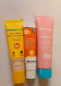 Combo Of 3 Sunscreen