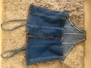 Y2k Denim top