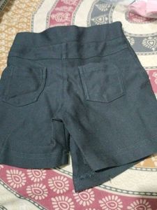 Cute Black Skort