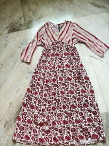 Floral Print Maxi Dress