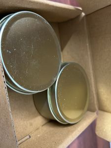 Scented Soy Candle Tin - Dibbi Design Set Of 2