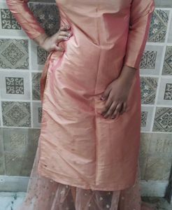 Prach Colour Suit Sharara With Legins/Trousers
