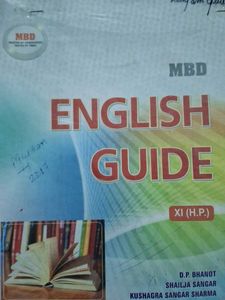 MBD English Guide (Core) Class XI