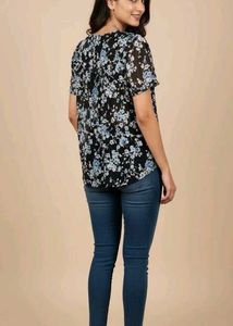 Floral Print Top