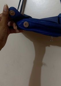 Blue Crossbody Bag