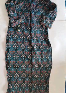 Floral Print Kurta