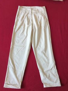 Gingham Checkered Pants