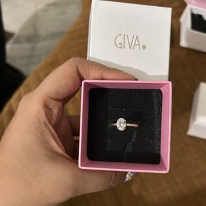 GIVA 92.5 Sterling Silver Ring