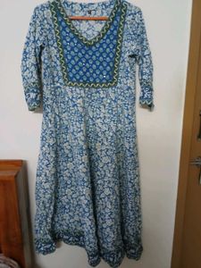 Floral Print Kurta
