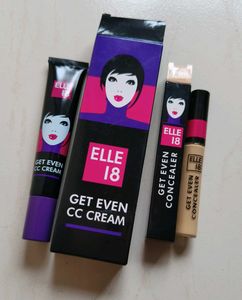ELLE 18 Get Even CC Cream + Concealer
