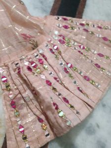 Pink Embroidery Kurta Set