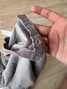 Grey Full sleeve H&amp;M And  Wotnot Tshirt 12-18month