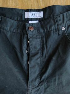 Armani Exchange Black Jeans