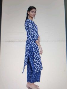 Blue Plazzo Set