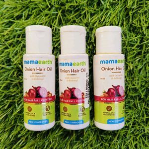 3Pcs Mamaearth Onion Hair Oil