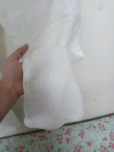 Pinterest White Linen Non Transparent Pants