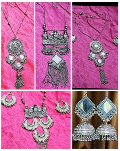 Big Combo  4 Necklace N 3 Pair Of Earrings