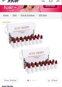 Just Herbs Set Of Mini 16 Lipsticks