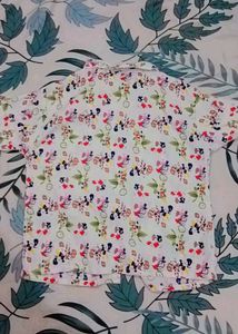 Floral Button-Down Top