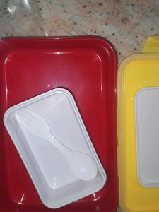 New Plastic Lunch Boxwith Water Bottle For Kid