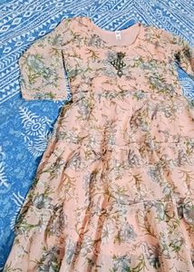 Floral Ruffle Dress Girls Size 22(2-4years )