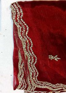 marun jimmi chu saree