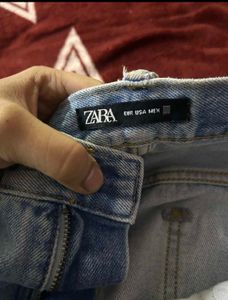 Baggy Light Wash Zara Jeans