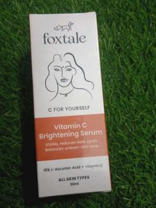 foxtale vitamin C brightening serum