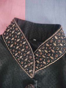 Stylish Black Blazer Set