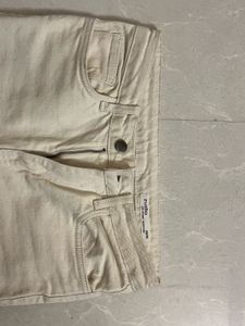 Bootcut White Jeans