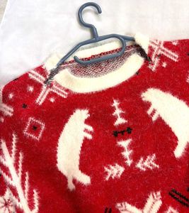 🎁Buy2 Get2 Free Red Bear Christmas Sweater A