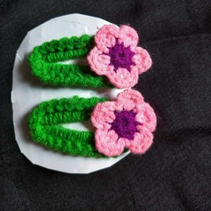 Handmade Crochet Hair Accessories.