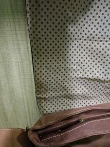 Imported Crossbody Bag with Lizard Design