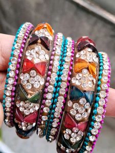 Beautiful stone bangles