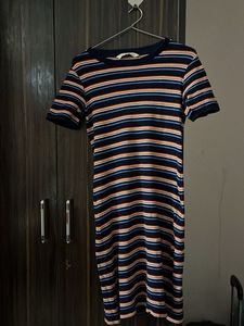 Striped T-Shirt Dress