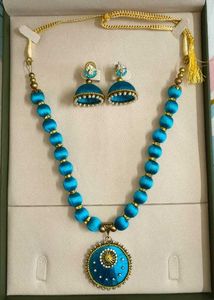 Sky Blue Jewelry Set