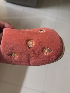 Cute Coral Plush Slippers