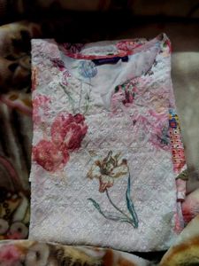 Floral Embroidered Kurti