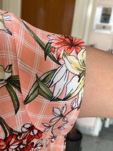 Print boxy Top