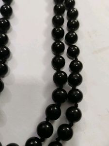 Black Moti Necklace