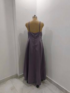 Elegant Lavender Maxi Dress