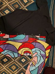 Black Long Sleeve Button-Down