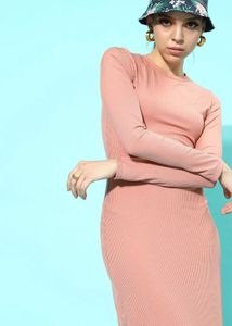 Pink Bodycon Dress