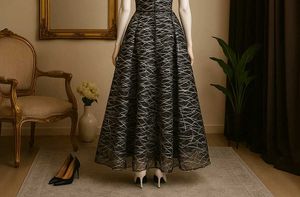 Elegant Black Maxi Dress